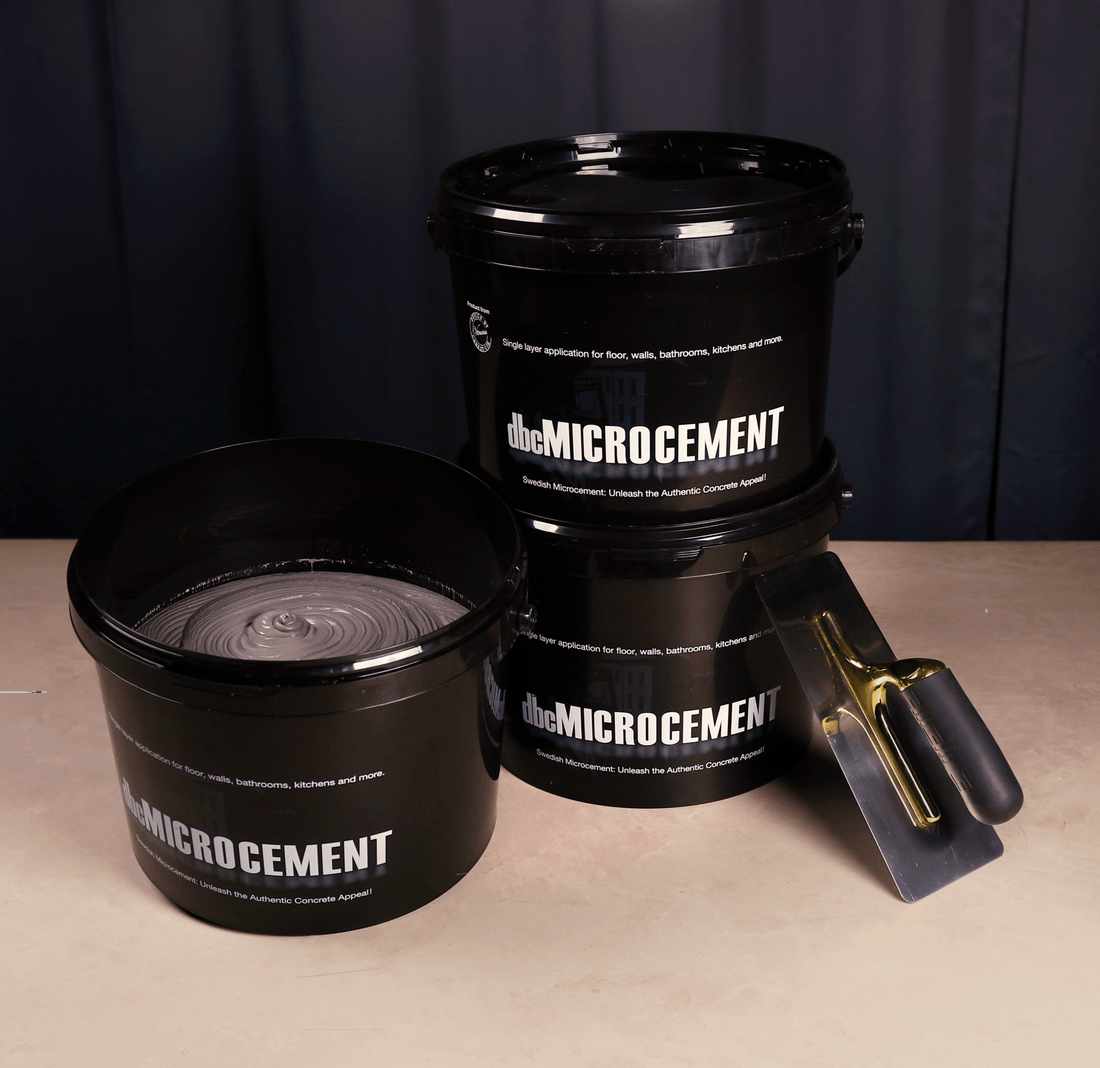 micro cement, microsement, microciment - Design By Cement Sweden AB