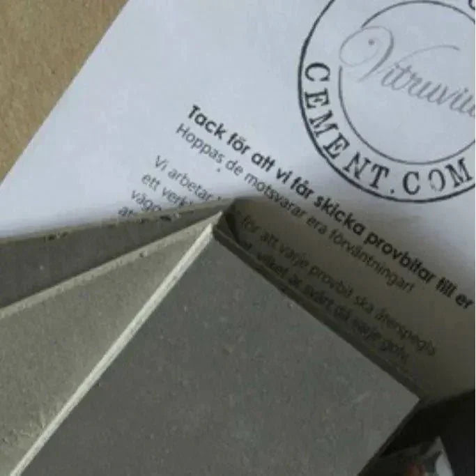 Provbitspaket - alla 6 färger - Design By Cement Sweden AB