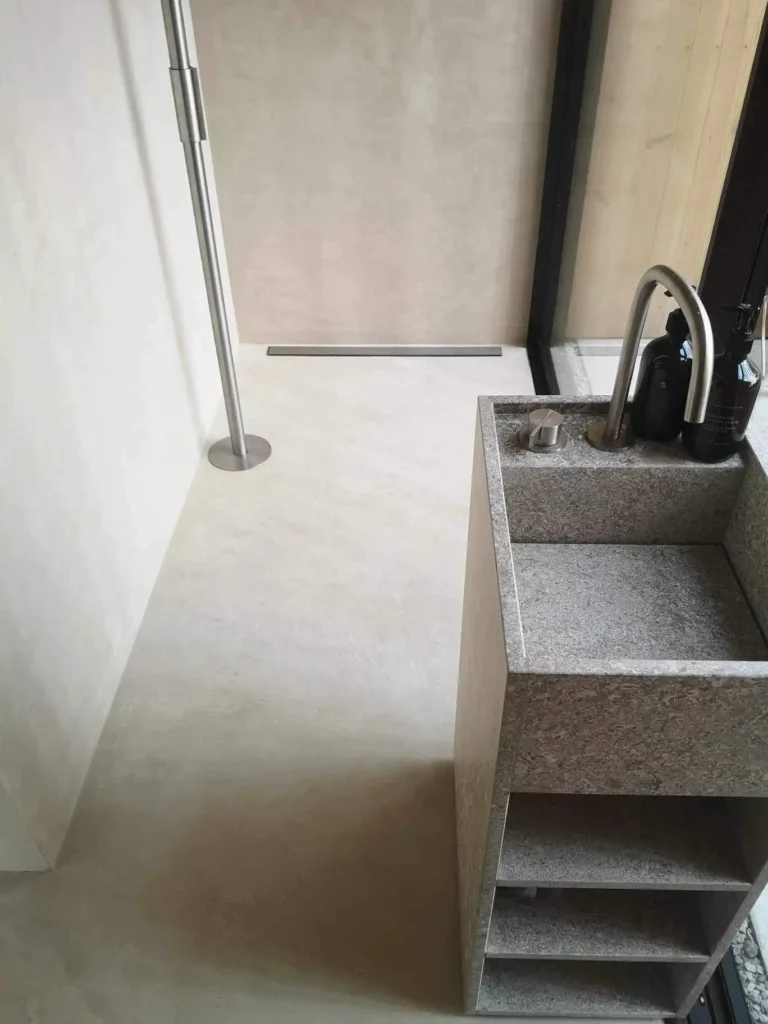 badrum microcement furillen