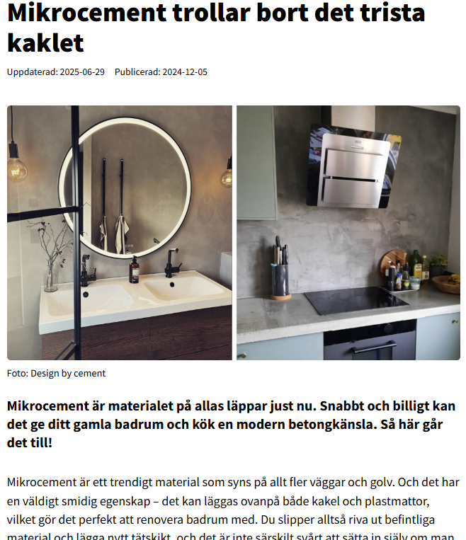Reportage designbycement